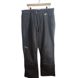 MARKER Black Full Side Zip Ski Snow Pants Men’s Size XXL